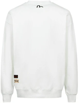 Sweatshirt EVISU dengan Desain Patchwork Kepala Buddha & Print Burung Camar 2EAHTM3SW8040LFCT Lookbook Sweatshirt EVISU dengan Desain Patchwork Kepala Buddha & Print Burung Camar 2EAHTM3SW8040LFCT