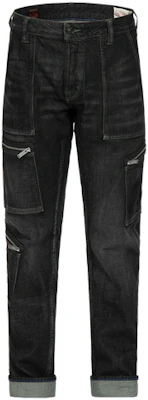 EVISU Jeans Rectos Azul Denim Lavado con Bordado de Gaviota Atractivo 2ESHTM3JE22517CS Order EVISU Jeans Rectos Azul Denim Lavado con Bordado de Gaviota Atractivo 2ESHTM3JE22517CS