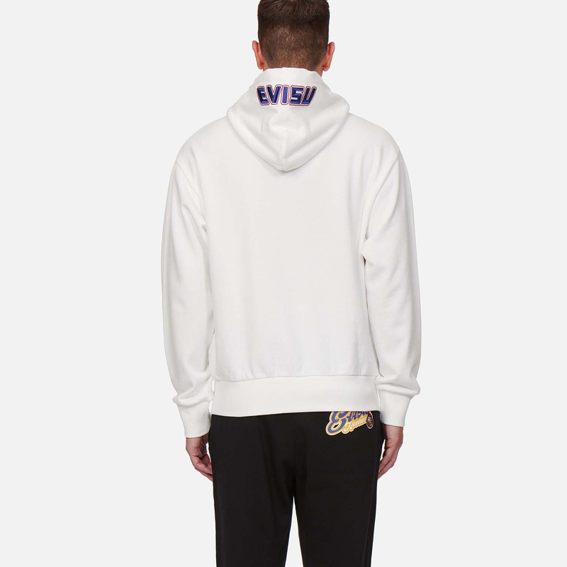 Purchase EVISU 白色圓領上衣 佛頭達摩刺繡設計 2EAHTM1SW304LFCTOWHT