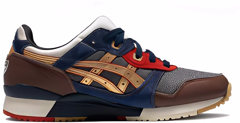 ASICS Gel-Lyte 3 300 x EVISU 'Gray Blue Dark Brown' 1203A301-500 Order ASICS Gel-Lyte 3 300 x EVISU 'Gray Blue Dark Brown' 1203A301-500