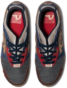 ASICS Gel-Lyte 3 x EVISU 'Abu Biru Cokelat Tua' 1203A301-500 Shop ASICS Gel-Lyte 3 x EVISU 'Abu Biru Cokelat Tua' 1203A301-500