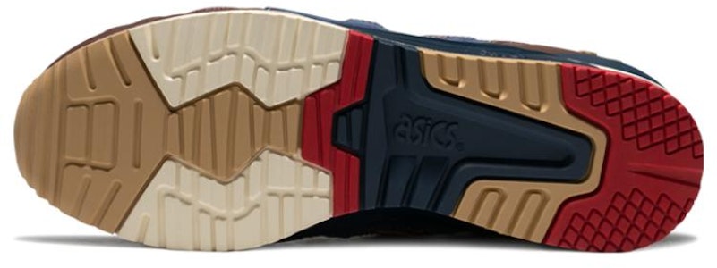 ASICS Gel-Lyte 3 x EVISU 'Abu Biru Cokelat Tua' 1203A301-500 Details for ASICS Gel-Lyte 3 x EVISU 'Abu Biru Cokelat Tua' 1203A301-500