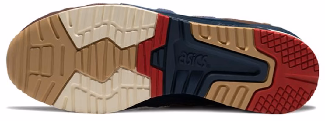ASICS Gel-Lyte 3 300 x EVISU 'Gray Blue Dark Brown' 1203A301-500 Details for ASICS Gel-Lyte 3 300 x EVISU 'Gray Blue Dark Brown' 1203A301-500