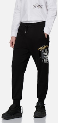 EVISU x AW23 男款般若骷髏印花運動長褲 2EAGNM3SP1935XXCT Shop EVISU x AW23 男款般若骷髏印花運動長褲 2EAGNM3SP1935XXCT