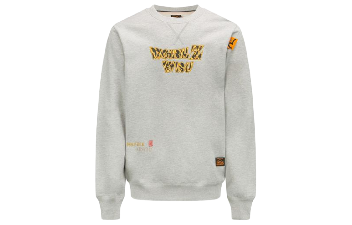 Order Sudadera EVISU x Dragon Ball Z Gris Unisex con Diseño Logo Grande M. 2EADRM1SW304XXCT