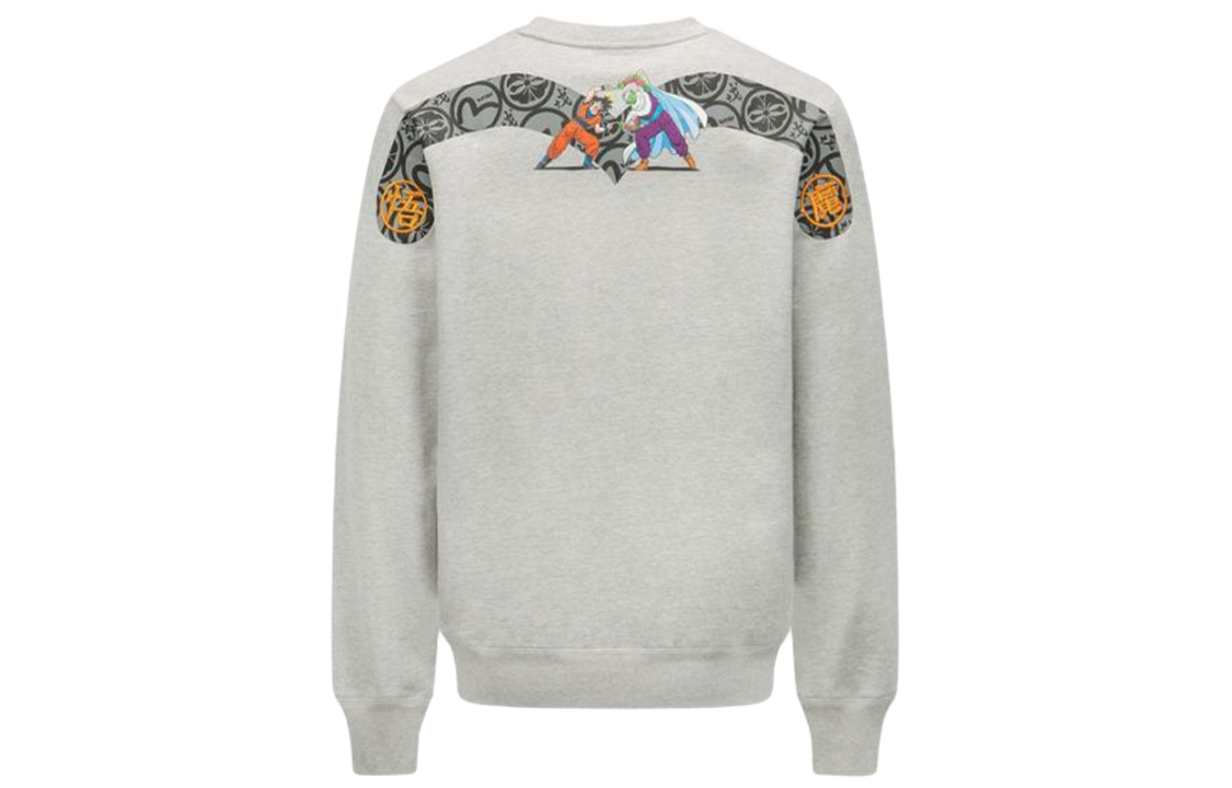 Lookbook Sudadera EVISU x Dragon Ball Z Gris Unisex con Diseño Logo Grande M. 2EADRM1SW304XXCT