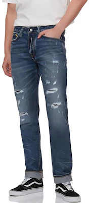 EVISU x 陈冠希 SS21 30周年彩虹M修身牛仔裤男蓝色牛仔裤 2EAEDM0JE91017 Purchase EVISU x 陈冠希 SS21 30周年彩虹M修身牛仔裤男蓝色牛仔裤 2EAEDM0JE91017