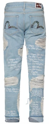 EVISU x Ev Bravado 藍海鷗破洞休閒牛仔褲 2ESBRM1JE12110IN Lookbook EVISU x Ev Bravado 藍海鷗破洞休閒牛仔褲 2ESBRM1JE12110IN