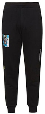 EVISU x 讓·米榭·巴斯基亞款黑色刺繡男士休閒褲 2EABAM0SP440ST Buy EVISU x 讓·米榭·巴斯基亞款黑色刺繡男士休閒褲 2EABAM0SP440ST