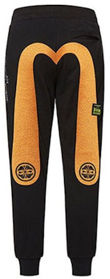 EVISU x 讓·米榭·巴斯基亞款黑色刺繡男士休閒褲 2EABAM0SP440ST Lookbook EVISU x 讓·米榭·巴斯基亞款黑色刺繡男士休閒褲 2EABAM0SP440ST