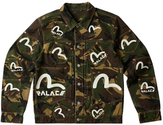 에비수 x 팔라스 SS23 카모 데님 재킷 유니섹스 로고 프린트 협업 2ESPAM3DJ111XXDN Order 에비수 x 팔라스 SS23 카모 데님 재킷 유니섹스 로고 프린트 협업 2ESPAM3DJ111XXDN