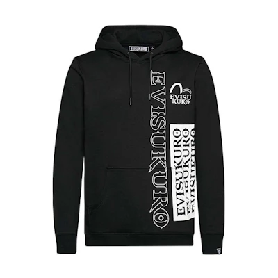EVISU Yin-Yang Print Sweatshirt Black 1EAGNM9SW351XX