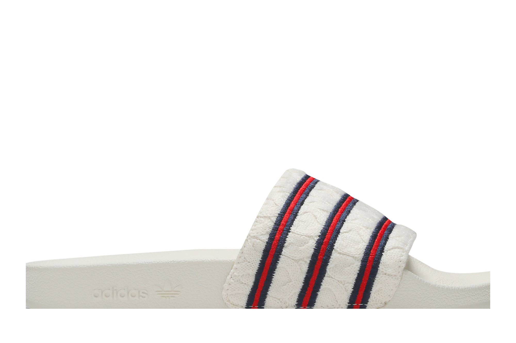 Order 엑스트라 버터 x 아디다스 컨소시엄 아딜렛 '오프 화이트' EG1719