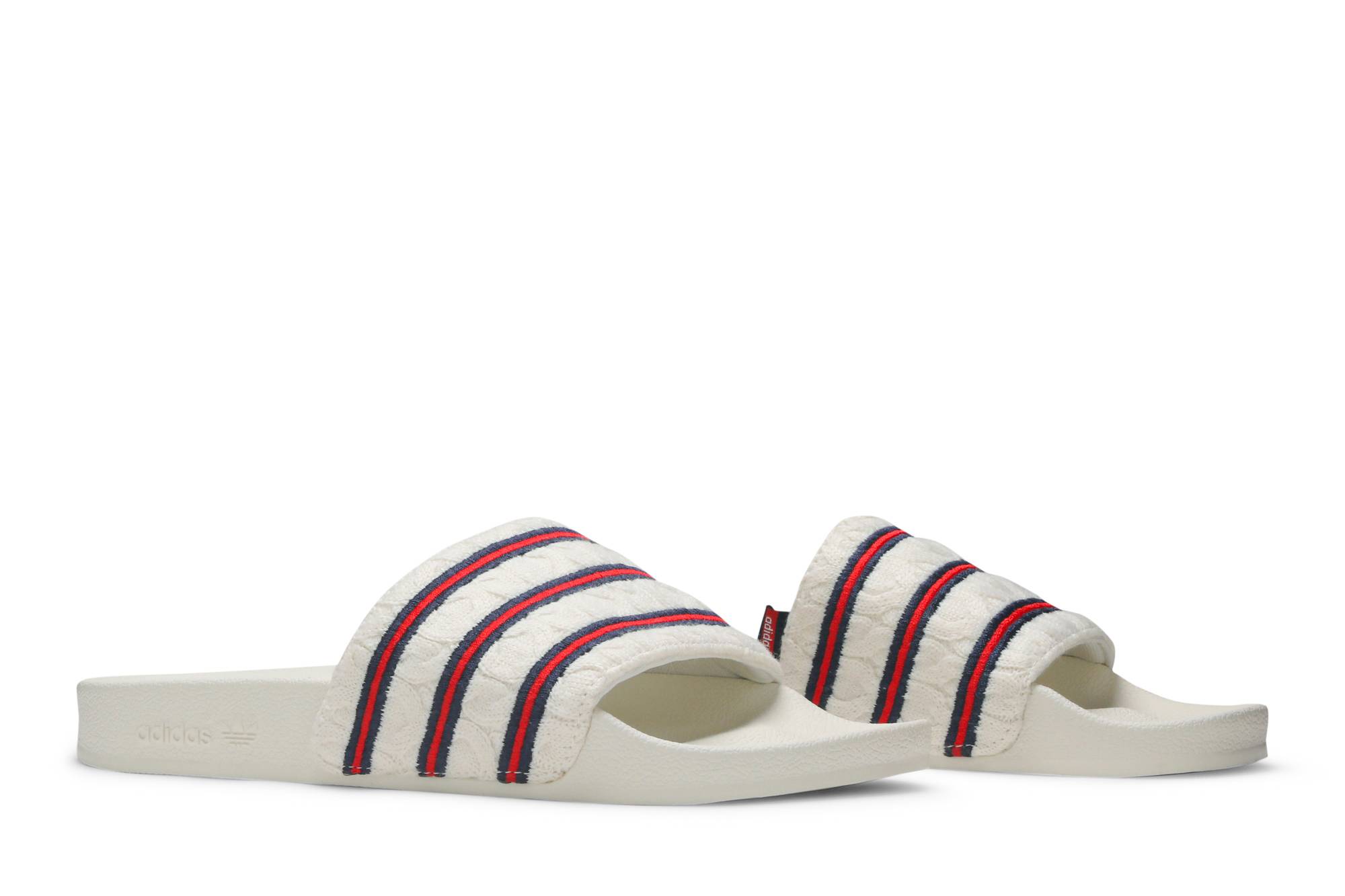 Cheap 엑스트라 버터 x 아디다스 컨소시엄 아딜렛 '오프 화이트' EG1719