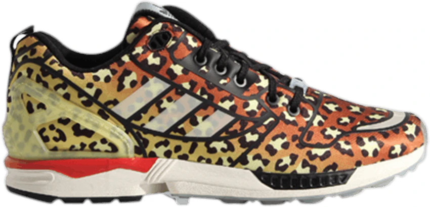 Adidas originals zx flux leopard hot sale