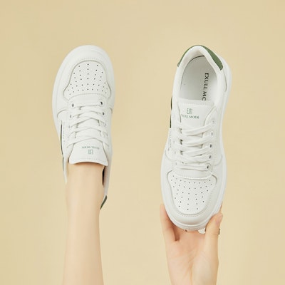 EXULL 依思Q 合成革 厚底運動舒適 低幫 板鞋 3.5公分 女款 Details for EXULL 依思Q 合成革 厚底運動舒適 低幫 板鞋 3.5公分 女款