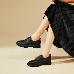 エクスル Q レザー プラットフォーム「カジュアル レディース スニーカー」73171016 73171016 5