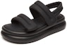 Buy Sandal Sukan Exull Q Platform 'Magic Tape Versatile Beach' 73164633