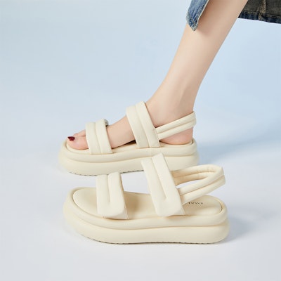 Exull Q Platform Sport Sandals 'Magic Tape Versatile Beach' 73164633 5