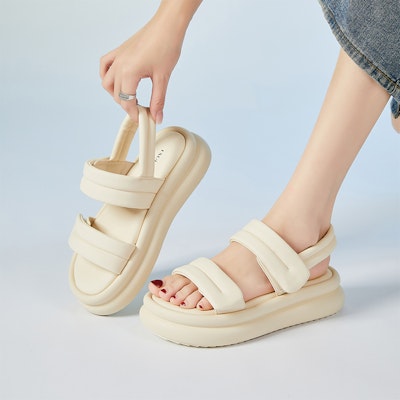 Exull Q Platform Sandal Sport 'Magic Tape Serbaguna Pantai' 73164633 6