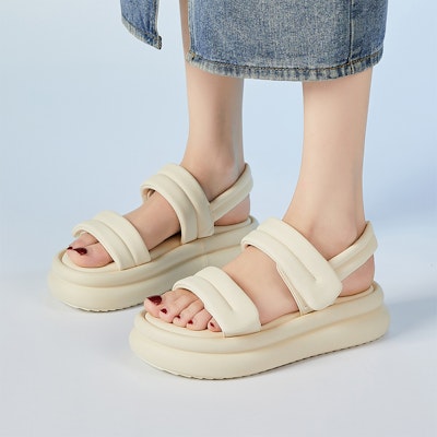 Exull Q Platform Sport Sandals 'Magic Tape Versatile Beach' 73164633 7