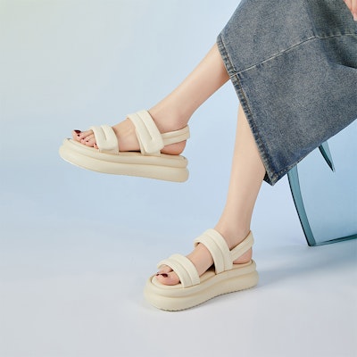 Exull Q Platform Sport Sandals 'Magic Tape Versatile Beach' 73164633 8