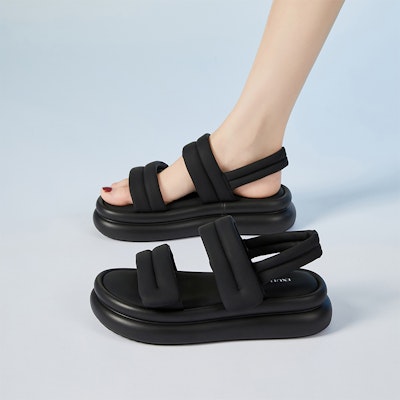 Exull Q Platform Sport Sandals 'Magic Tape Versatile Beach' 73164633 Cheap Exull Q Platform Sport Sandals 'Magic Tape Versatile Beach' 73164633