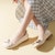 Exull Yi Si Q Synthetic Leather 'Simple Fashion Comfort Casual Beige' 1315006371
