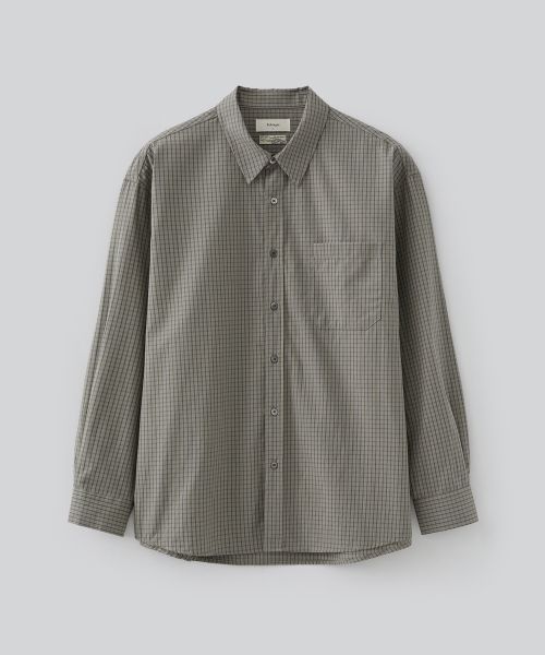 Fabrega Kroi Check Shirt (Beige) FB2601SH05BE