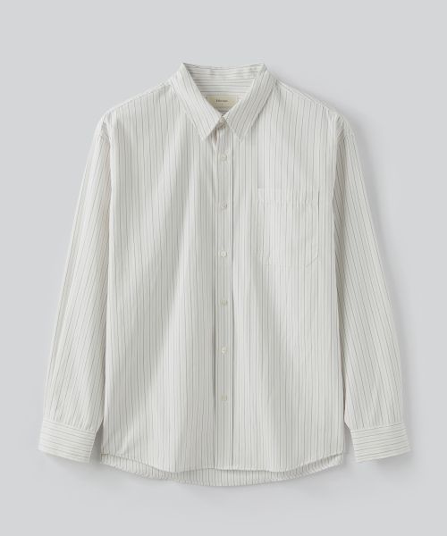 Fabrega Lauren Stripe Shirt (White) FB2403SH08WH