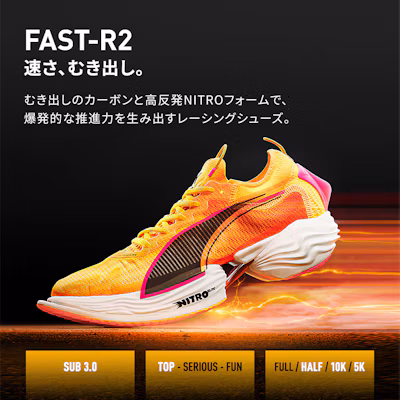 Zapatillas de Running FAST-R Nitro Elite 2 FIRE. 310217-01 3