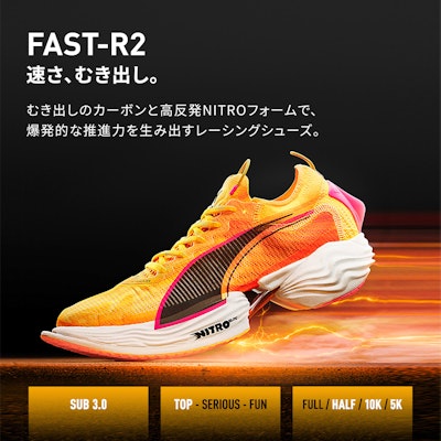 FAST-R Nitro Elite 2 FIRE Running Shoes 310217-01 2