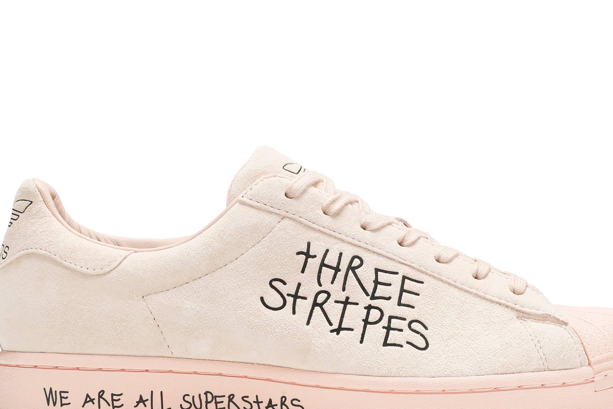 Order 胖虎工房 x adidas originals Superstar "失樂園" 粉色麂皮