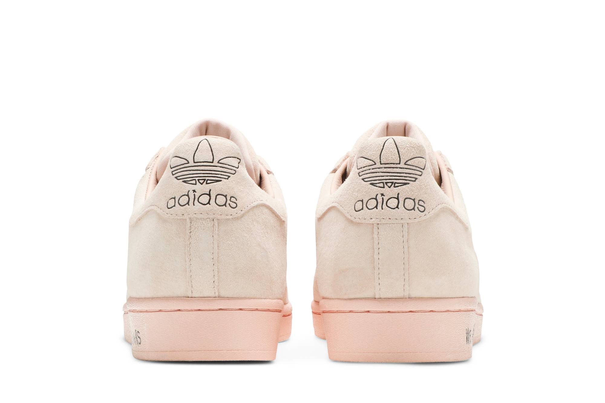 Details for 胖虎工房 x adidas originals Superstar "失樂園" 粉色麂皮