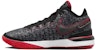 FaZe Clan x Nike Zoom LeBron NXXT Gen EP 'Bred' Lelaki Retro Sneakers DR8788-001