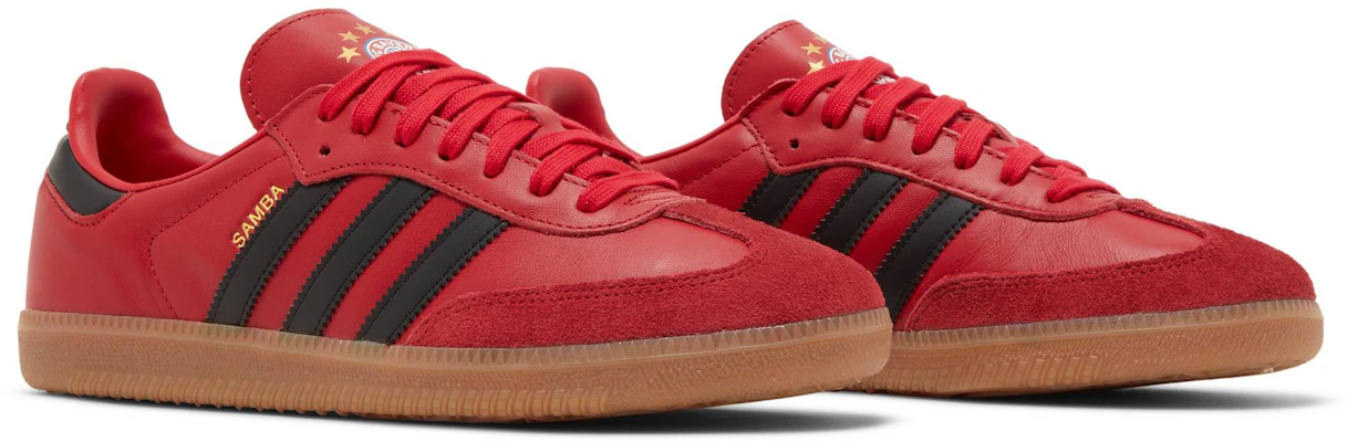FC Bayern Munich x adidas Samba Team 'Merah Kuasa Hitam' HQ7031 Cheap FC Bayern Munich x adidas Samba Team 'Merah Kuasa Hitam' HQ7031