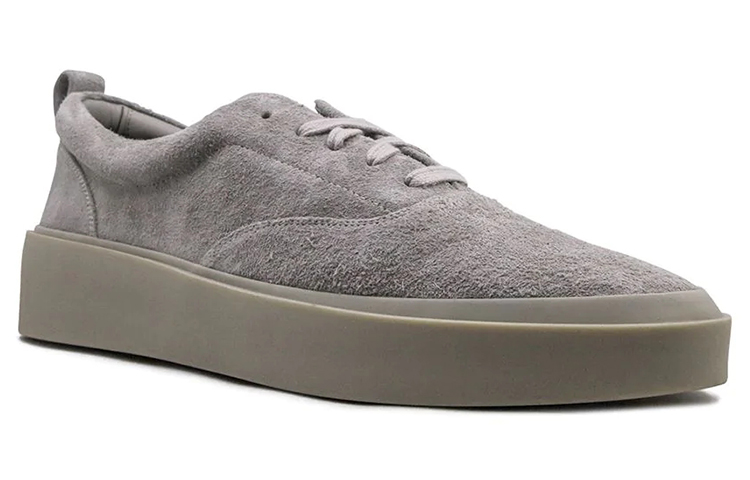Order Fear of God 101 低帮系带鞋 '灰色粗糙麂皮' 6S19-7000-RSU-030