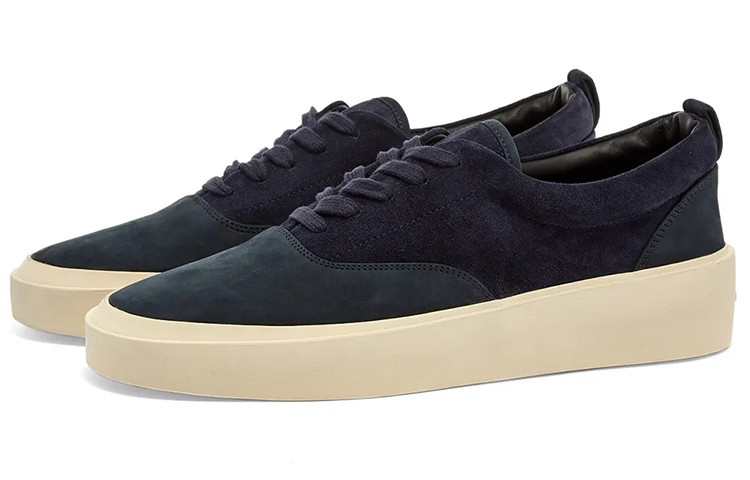 Lookbook フィアオブゴッド 101 ネイビー レースアップスニーカー 6P20-7000-SUN-415