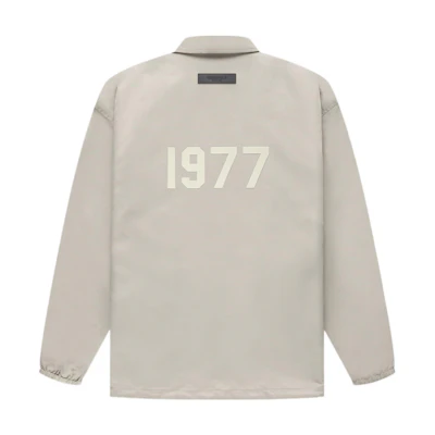FOG 1977 SS22 Coaches Jacket Logo Windproof Heavyweight Unisex Outerwear FOG-SS22-939