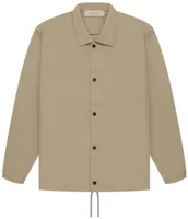 Fear of God 1977 SS22 Coaches Jacket Oak Unisex Heavyweight Logo Windbreaker FOG-SS22-929 Fear of God 1977 SS22 Coaches Jacket Oak Unisex Heavyweight Logo Windbreaker FOG-SS22-929