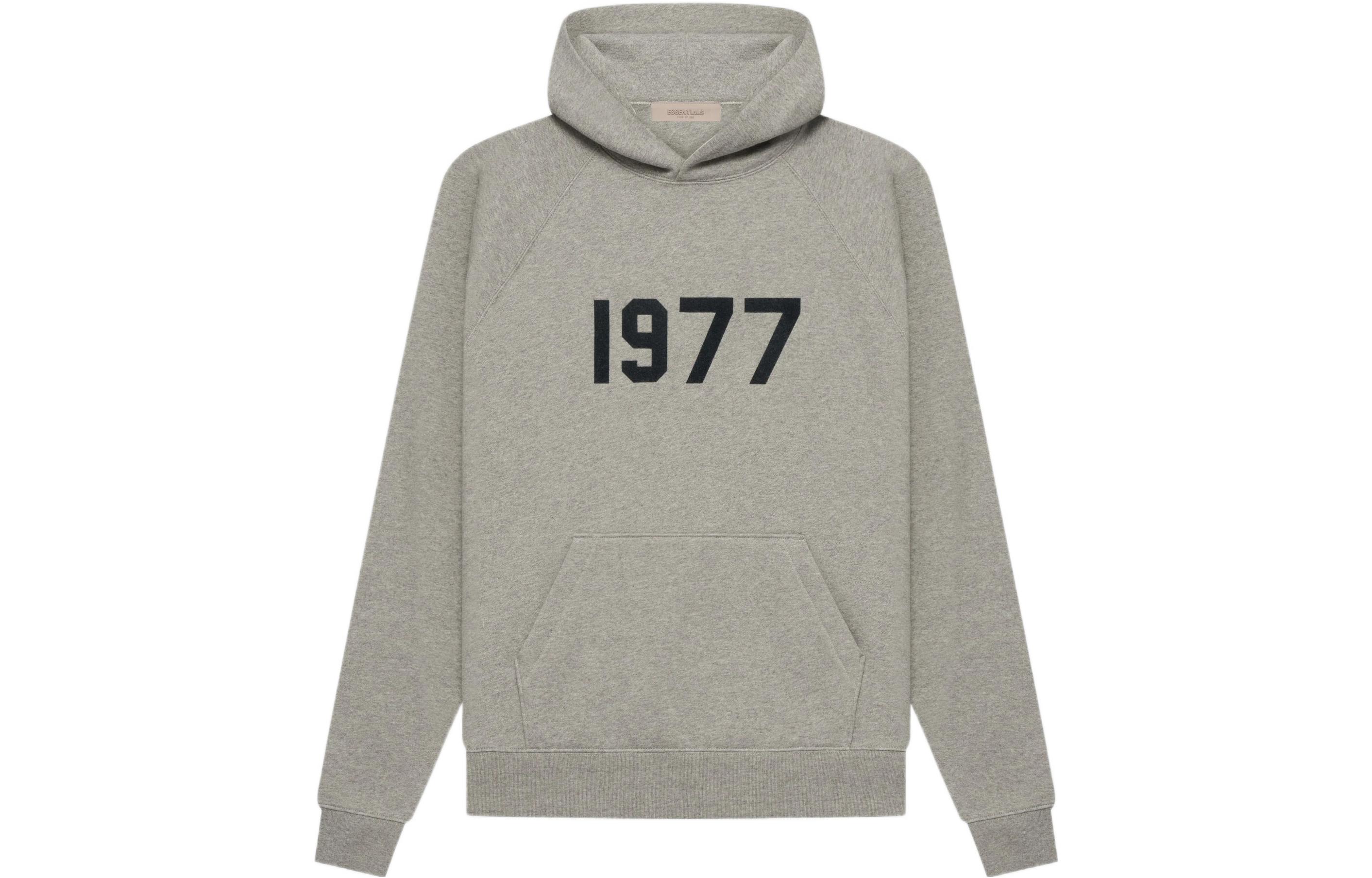 FOG 1977 SS22 Hoodie Dark Oatmeal Heavyweight Pullover Sweater FOG-SS22-421