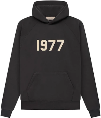 Fear of God 1977 SS22 Hoodie Iron Pullover Fleece Berat Hitam. FOG-SS22-180 Buy Fear of God 1977 SS22 Hoodie Iron Pullover Fleece Berat Hitam. FOG-SS22-180