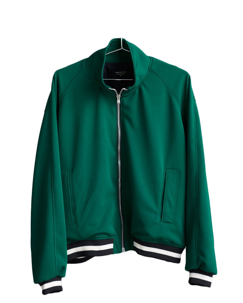Fear of God 1987 Double Knit Track Jacket Green