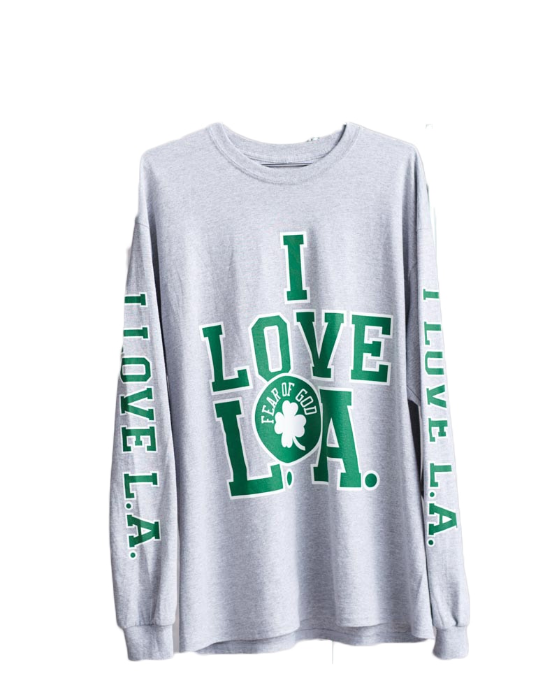 Fear of God 1987 I Love La Longsleeve Grey