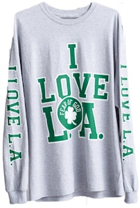 Fear of God 1987 I Love LA Baju Lengan Panjang Kelabu Buy Fear of God 1987 I Love LA Baju Lengan Panjang Kelabu