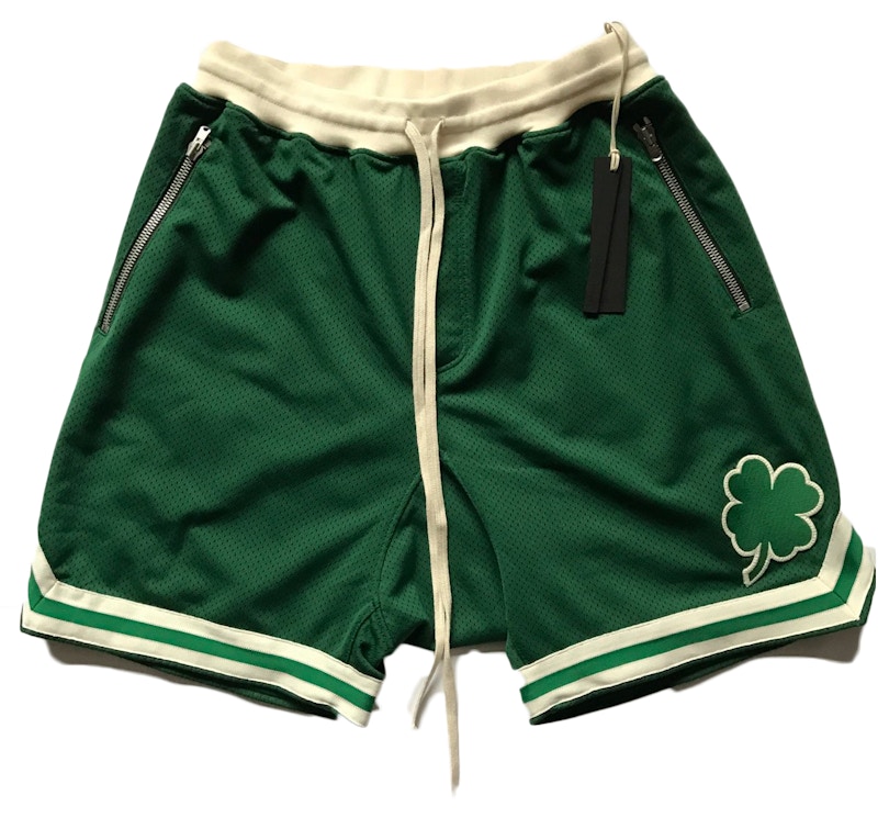 Fear of God 1987 Mesh Drop Shorts Green