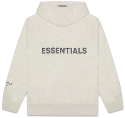 Fear of God 3D Silicon Applique Full Zip Up Hoodie Oatmeal Heather Order Fear of God 3D Silicon Applique Full Zip Up Hoodie Oatmeal Heather