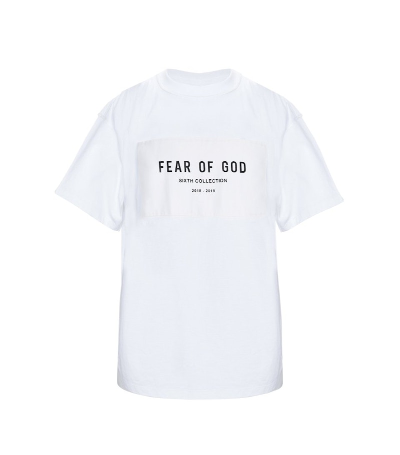 Buy Fear of God 第六季系列白色T恤