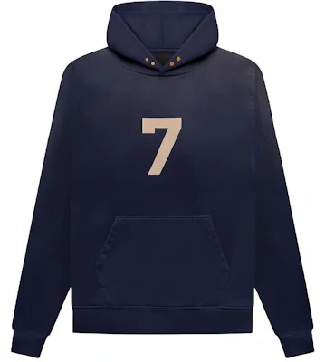 Fear of God 7 Vintage Navy Logo Hoodie Men’s Retro Blue Pullover FG50075FLC Buy Fear of God 7 Vintage Navy Logo Hoodie Men’s Retro Blue Pullover FG50075FLC