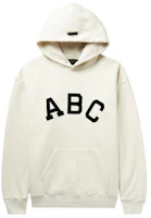 Fear of God ABC Letter Print Pullover Sweatshirt Unisex - Off White FOG-SS21-688 Fear of God ABC Letter Print Pullover Sweatshirt Unisex - Off White FOG-SS21-688